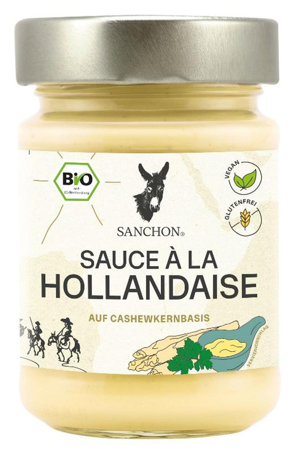 Produktfoto zu Sauce Hollandaise 170ml, vegan