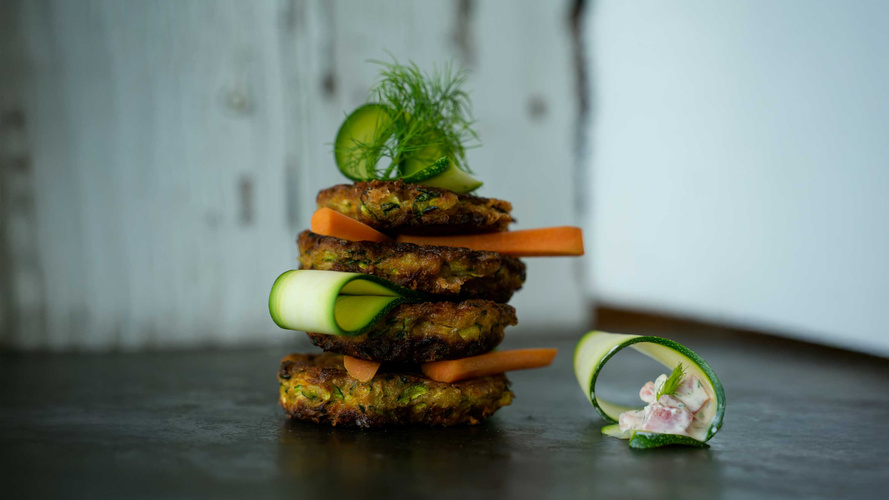 Rezeptbild für Zucchinipuffer