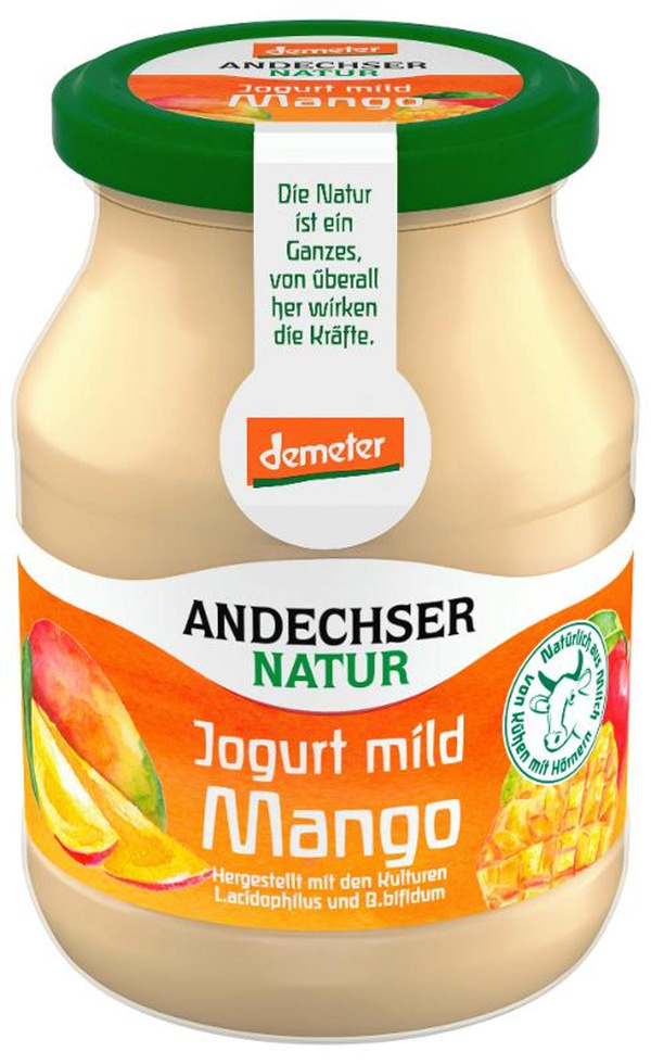 Produktfoto zu Joghurt Mango 500g