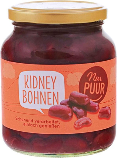 Produktfoto zu Kidney Bohnen im Glas 350g