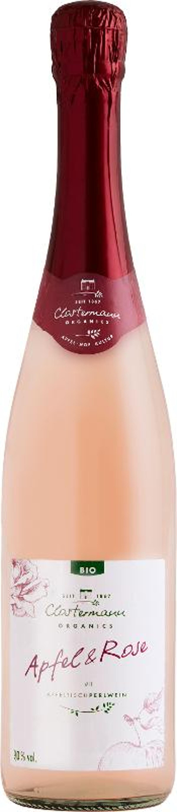 Produktfoto zu Apfeltischperlwein Apfel & Rose 0,75l