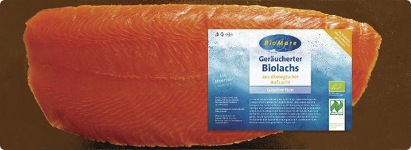 Produktfoto zu Lachs, geräuchert, geschnitten 500 g