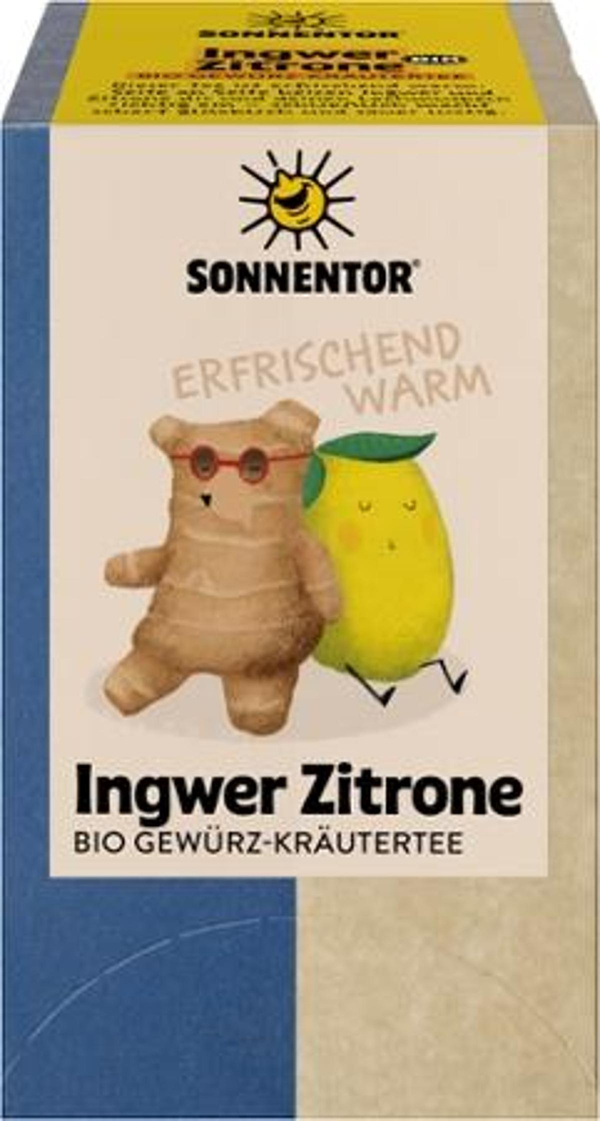Produktfoto zu Ingwer Zitrone 18 Beutel