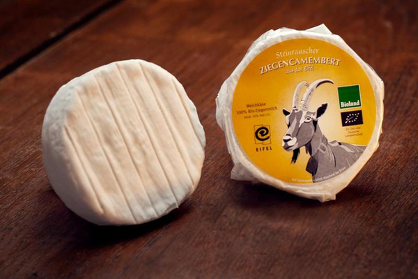 Produktfoto zu Ziegencamembert, Laib ca. 180 g