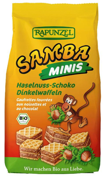 Produktfoto zu Samba Minis Waffeln 100g