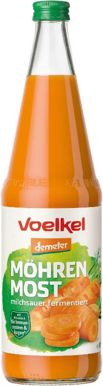 Produktfoto zu Möhrenmost milchsauer 0,7l