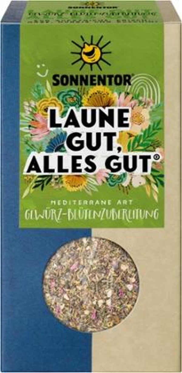 Produktfoto zu Laune gut, alles gut Gewürz-Blüten-Zubereitung 25g