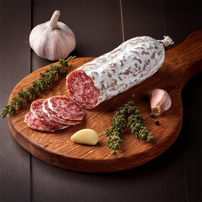 Produktfoto zu Knoblauch-Salami