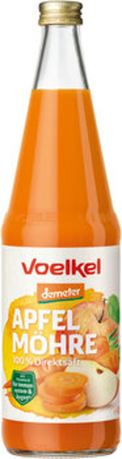 Produktfoto zu Apfel-Möhren-Saft 0,7l