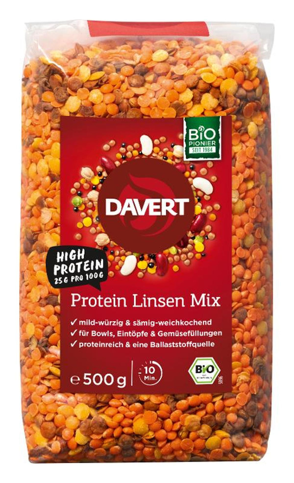 Produktfoto zu Protein Linsen Mix 500g