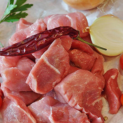 Produktfoto zu Schweinegulasch ca. 1kg