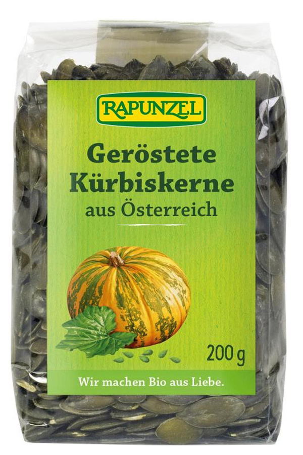 Produktfoto zu Kürbiskerne geröstet 200g