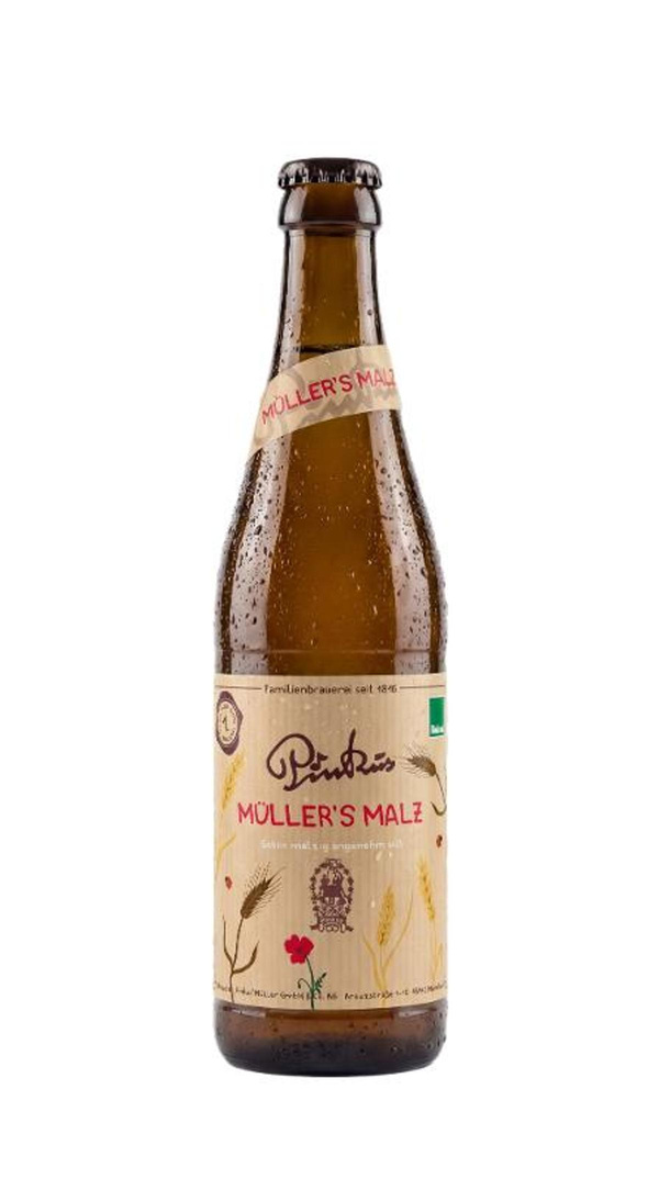 Produktfoto zu Pinkus Müller´s Malz 0,33l