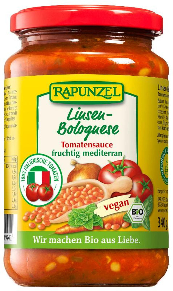 Produktfoto zu Linsen-Bolognese 325ml