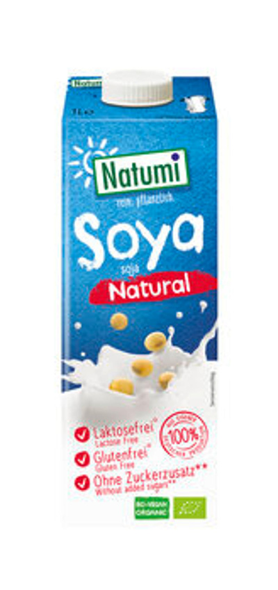 Produktfoto zu Soja Drink natural ungesüßt 1l