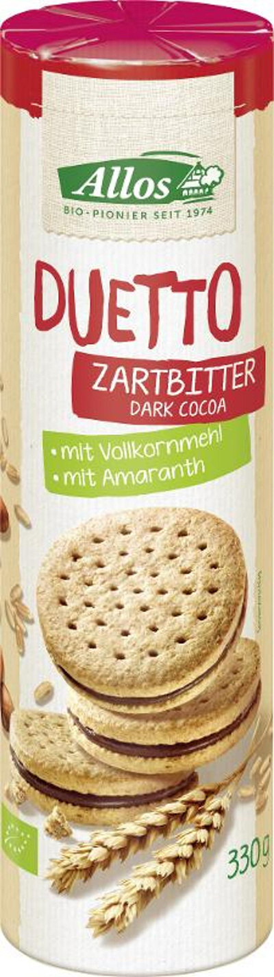 Produktfoto zu Doppelkeks Zartbitter 330g