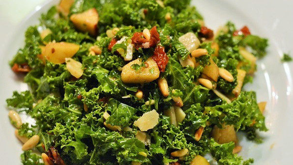 Rezeptbild für Grünkohlsalat italienisch