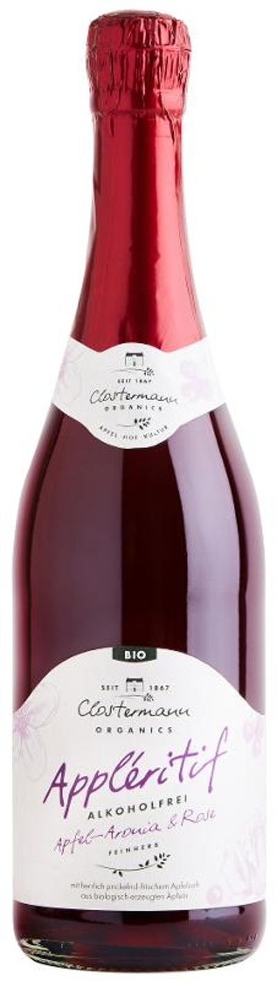 Produktfoto zu Appléritif Apfel-Aronia & Rose 0,75l (alkoholfrei)