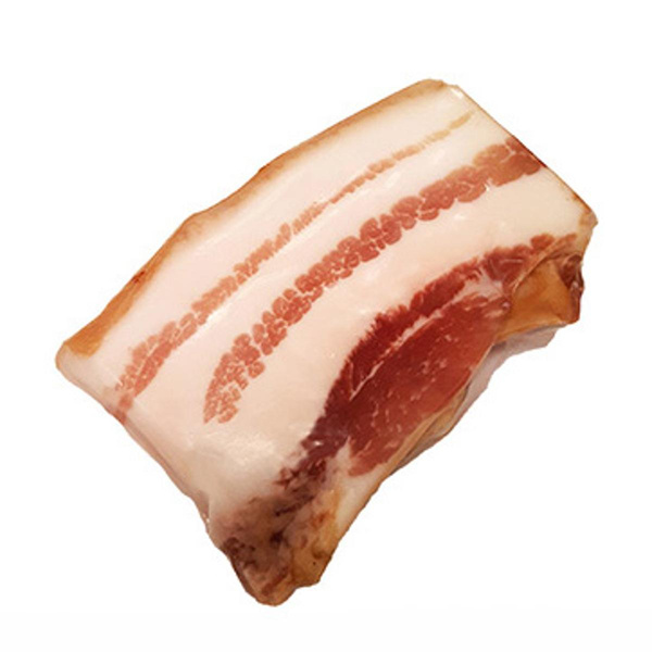 Produktfoto zu Speck durchwachsen, geräuchert, ca. 175 g