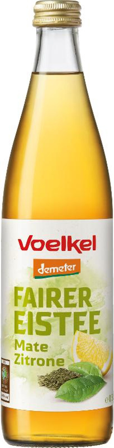Produktfoto zu Eistee Mate und Zitrone 0,5l