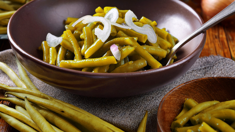 Rezeptbild für Bohnensalat