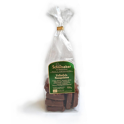 Produktfoto zu Vollmilch-Nussprinten 150g, Weichprinten