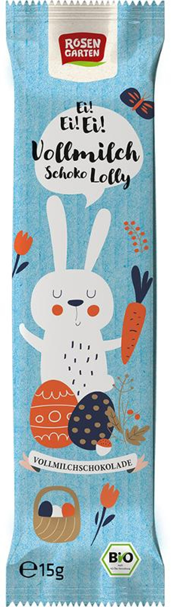Produktfoto zu Vollmilch Lolly Osterhase 15g