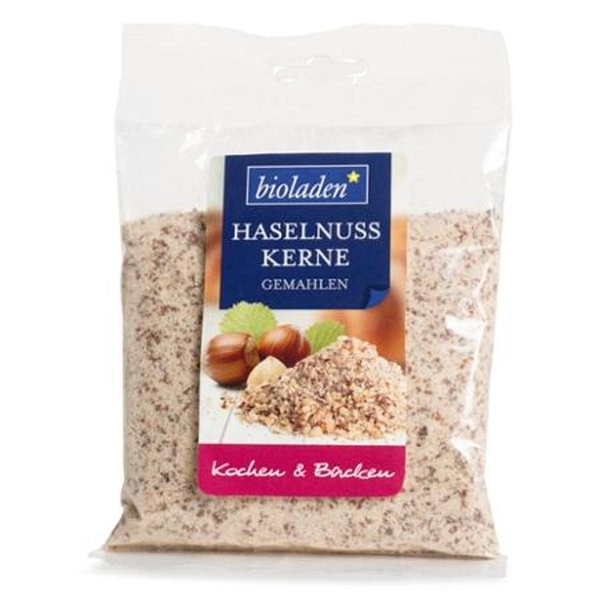 Produktfoto zu Haselnusskerne, gemahlen 100g