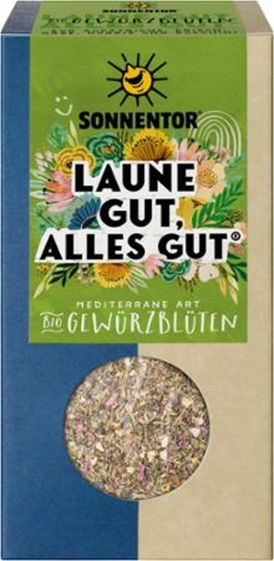 Produktfoto zu Laune gut, alles gut Gewürz-Blüten-Zubereitung 25g
