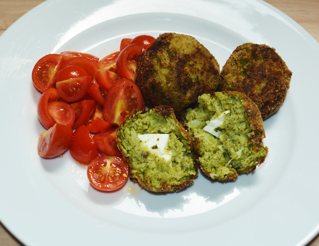 Rezeptbild für Broccoli-Käse-Bällchen