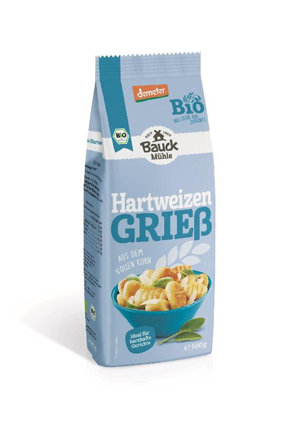 Produktfoto zu Hartweizengrieß 500g