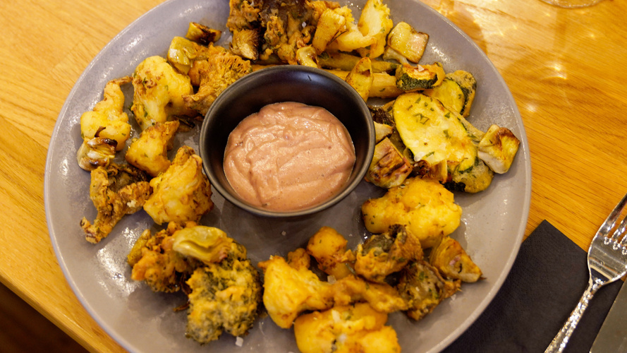 Rezeptbild für Broccoli im Kichererbsenteig