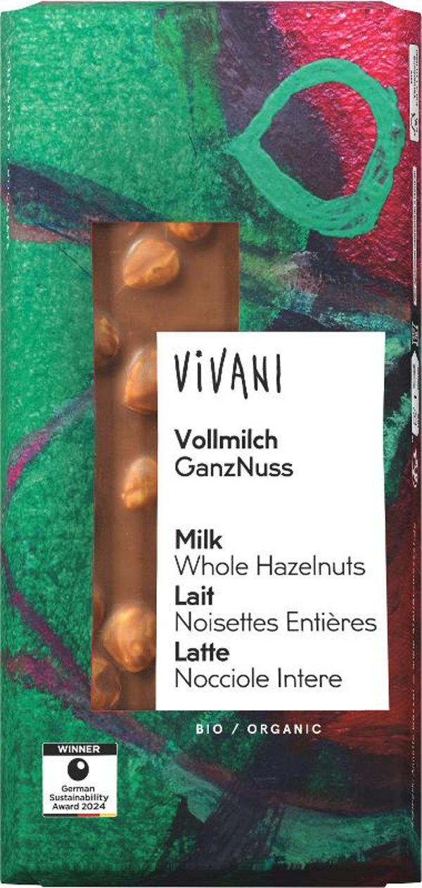 Produktfoto zu Vollmilch GanzNuss 100g