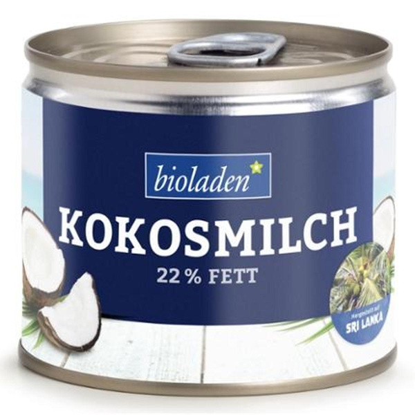 Produktfoto zu Kokosmilch 200ml