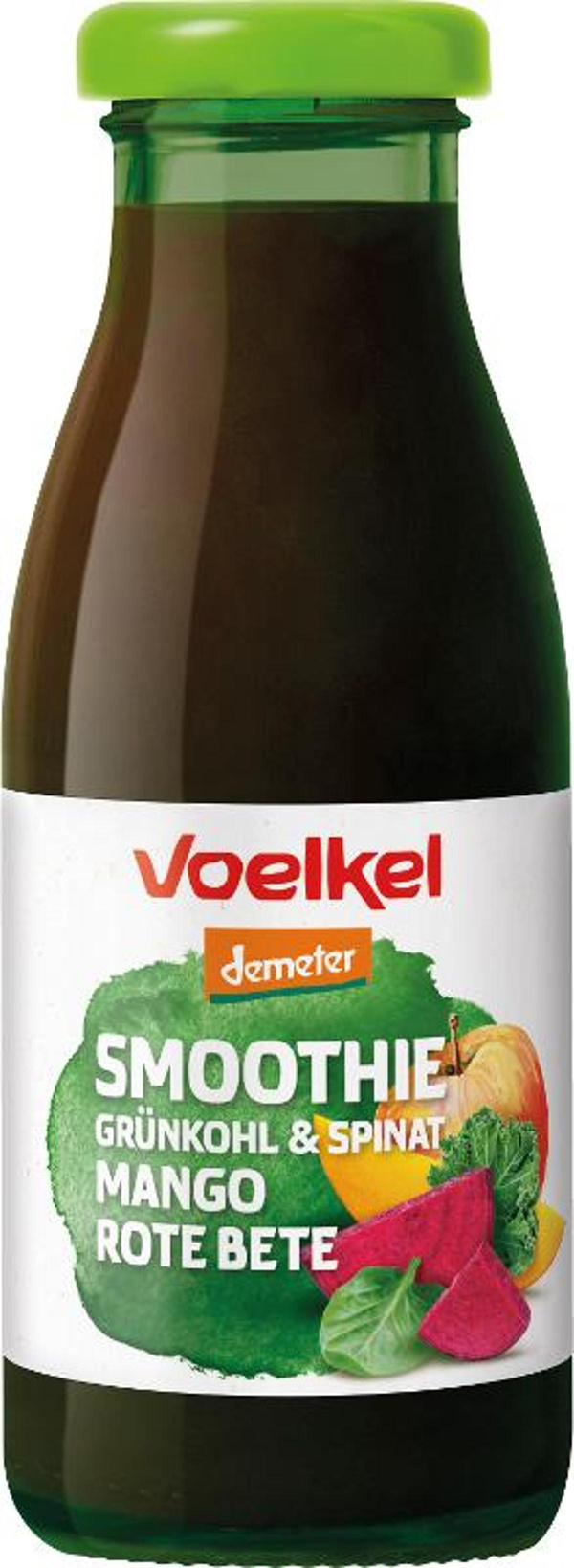 Produktfoto zu Smoothie Grünkohl & Spinat Mango Rote Bete 0,25l