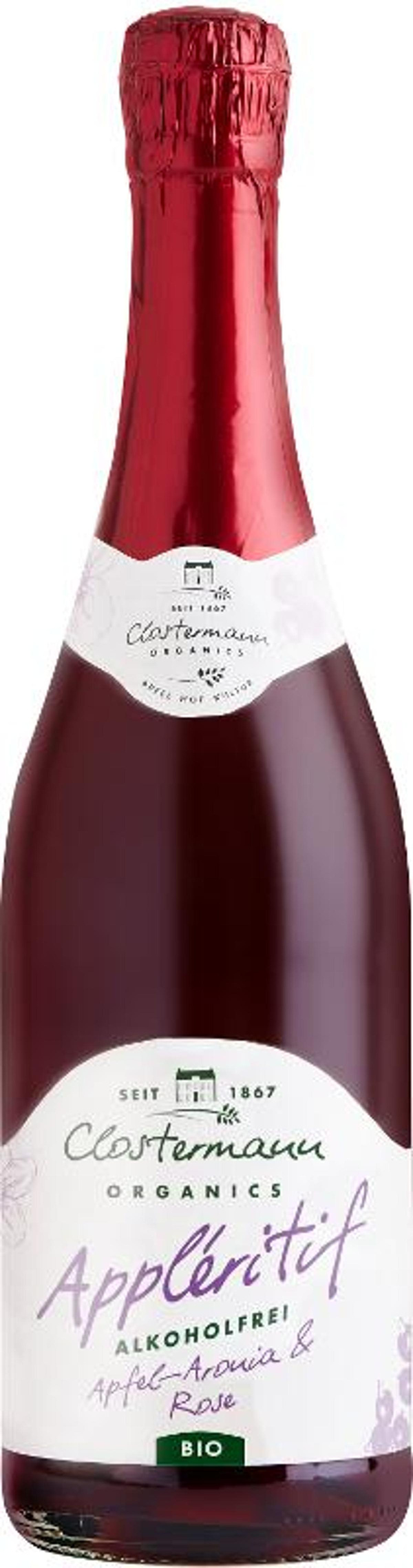 Produktfoto zu Appléritif Apfel-Aronia & Rose 0,75l (alkoholfrei)