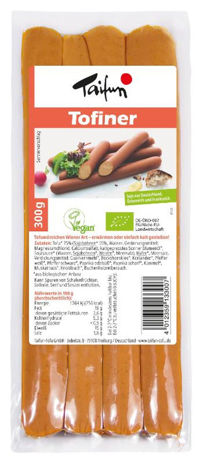 Produktfoto zu Tofiner 300g (4 Stück)