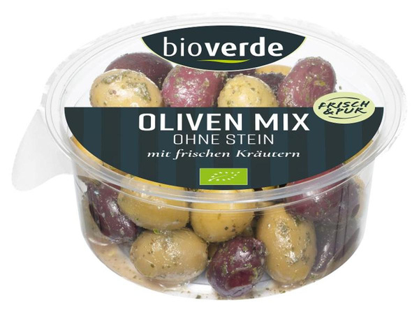 Produktfoto zu Oliven-Mix ohne Stein 150g