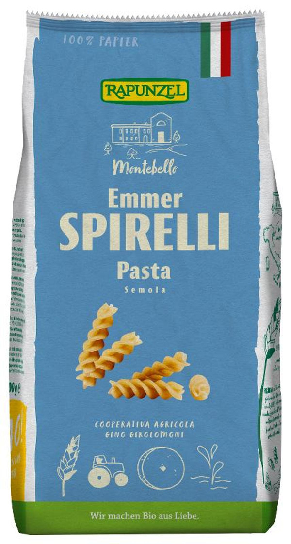Produktfoto zu Emmer-Spirelli Semola 500g