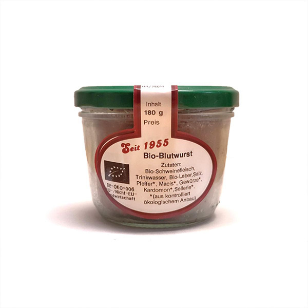 Produktfoto zu Blutwurst 180g