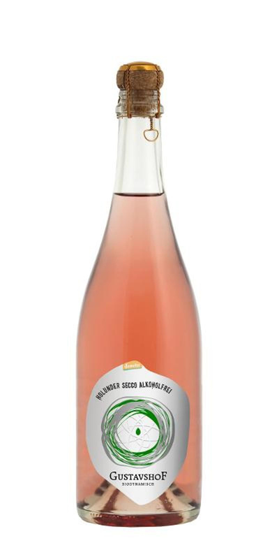 Produktfoto zu Holunder Secco 0,75l (alkoholfrei)