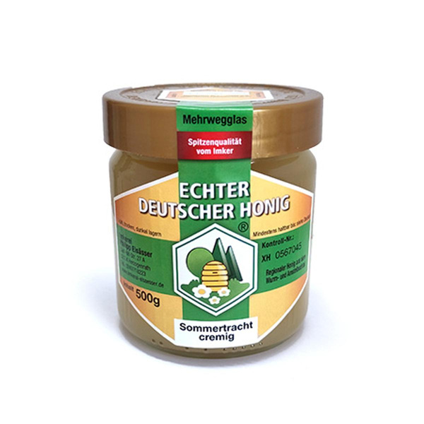 Produktfoto zu Blütenhonig 500g (konv.), cremig