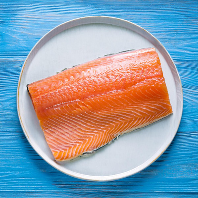 Produktfoto zu Lachs-Filet, mit Haut, ca. 250g