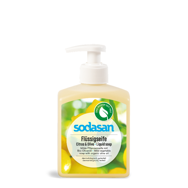 Produktfoto zu Flüssigseife Citrus & Olive Spender 300ml