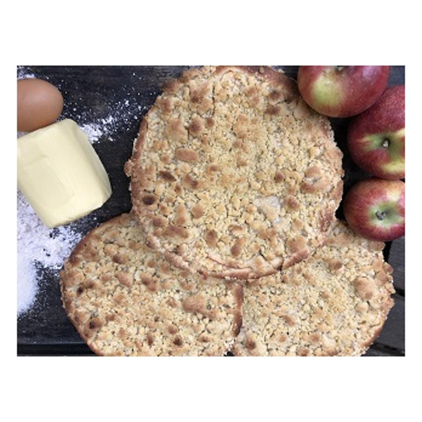 Produktfoto zu Streuselkuchen mit Äpfeln 430g