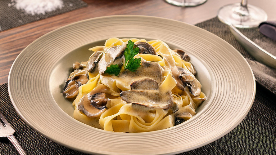 Rezeptbild für Kräuterseitlinge in Petersilienrahm