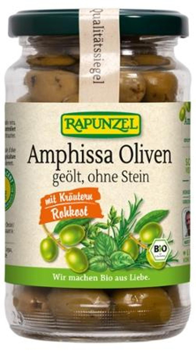 Produktfoto zu Oliven Amphissa mit Kräutern 170g
