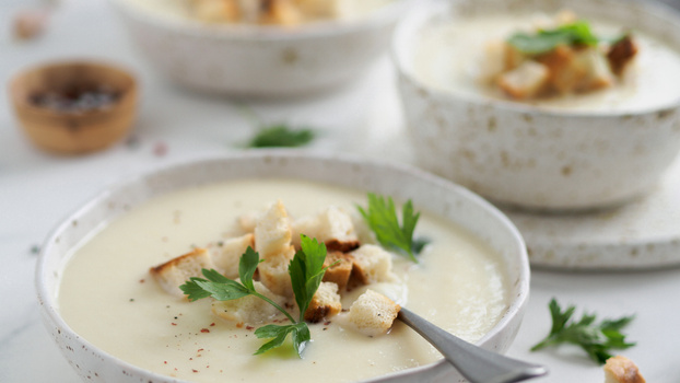 Rezeptbild für Samtige Blumenkohlsuppe