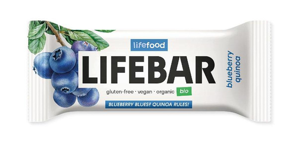 Produktfoto zu Lifebar Blauebeere Quinoa