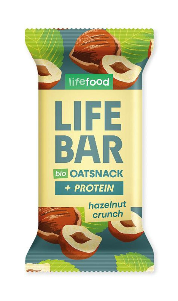 Produktfoto zu Lifebar Oat Snack Hazelnut